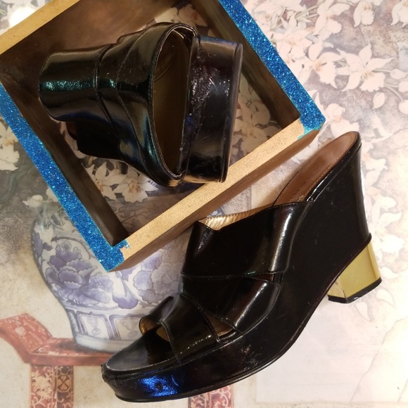 Tahari Womens Black flopsi Slide Sandals - Picture 6 of 6